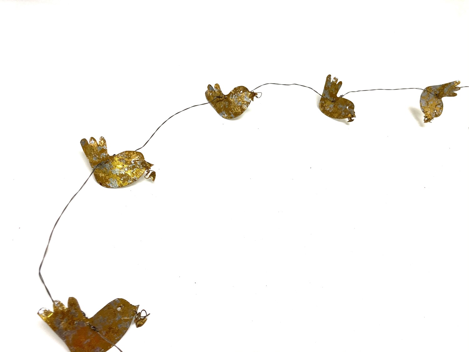 144" Gold/Silver Bird Garland JM84040