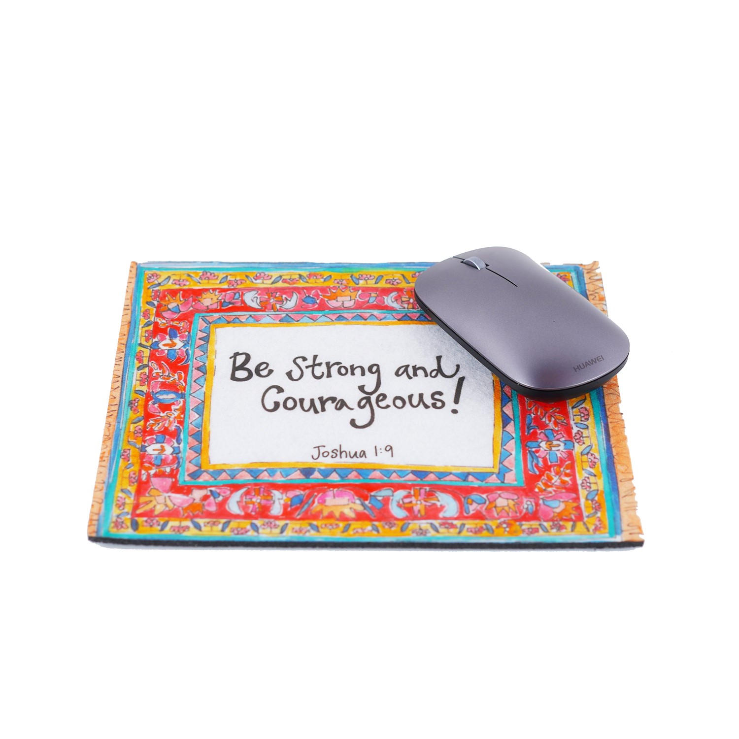 9x7.5" Mouse Pad, Be Strong ©The Glory Bee CB2140