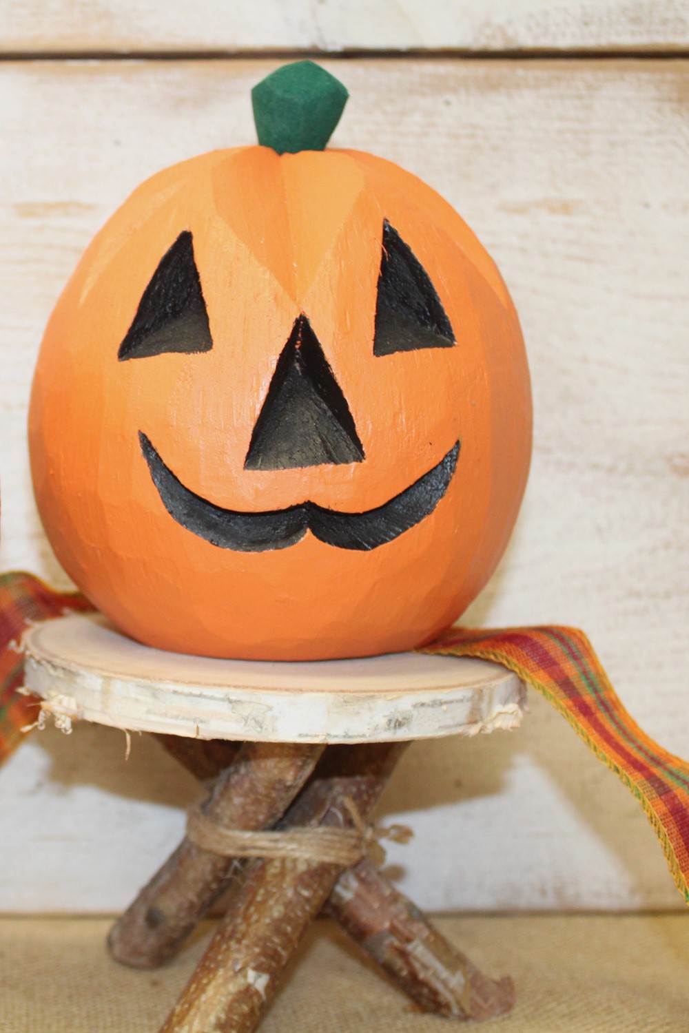 6x7" Coconut Jack-O-Lantern JM9353