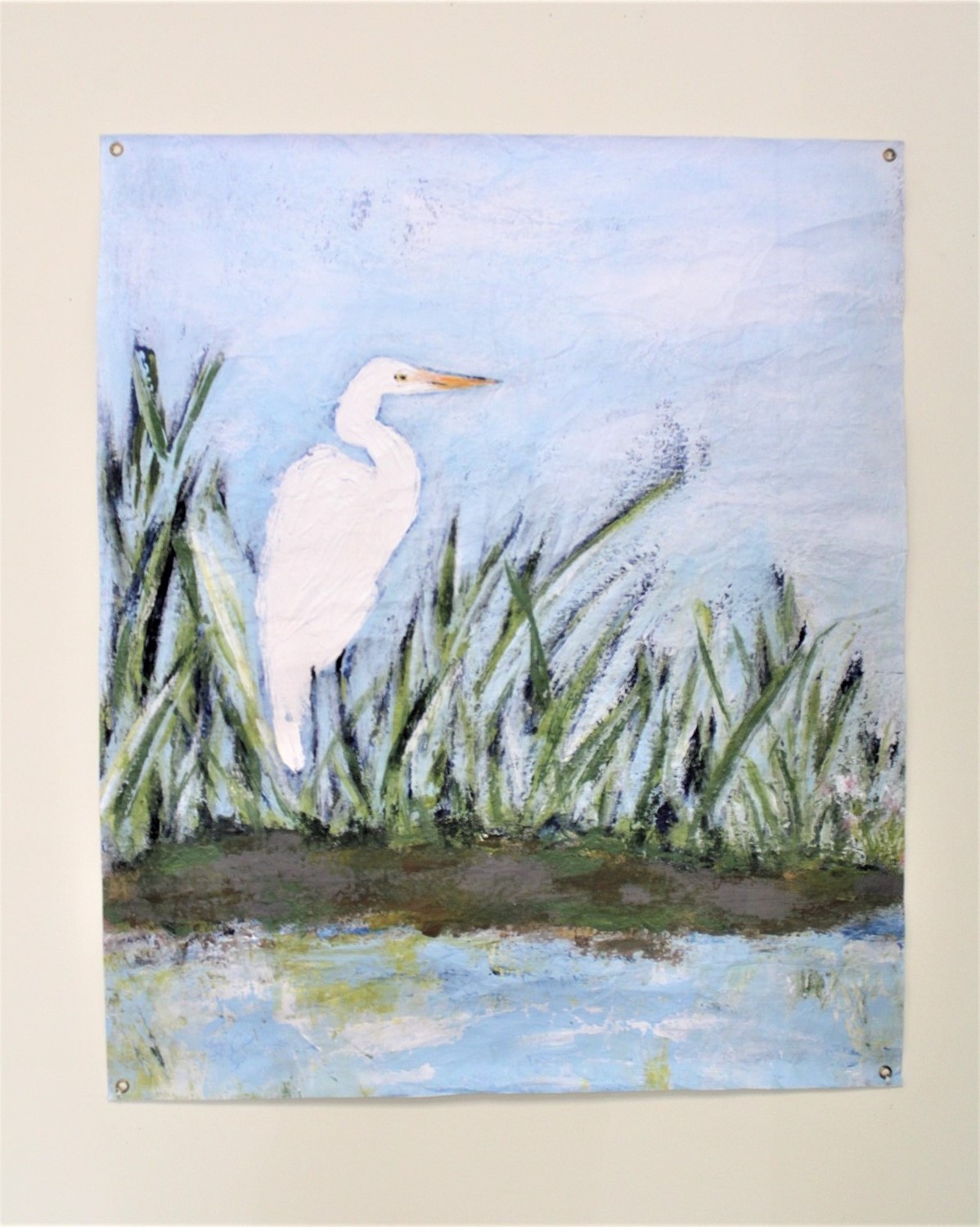 38x46" Art Paper, Shore Bird ©Tawnya Norton TN2119