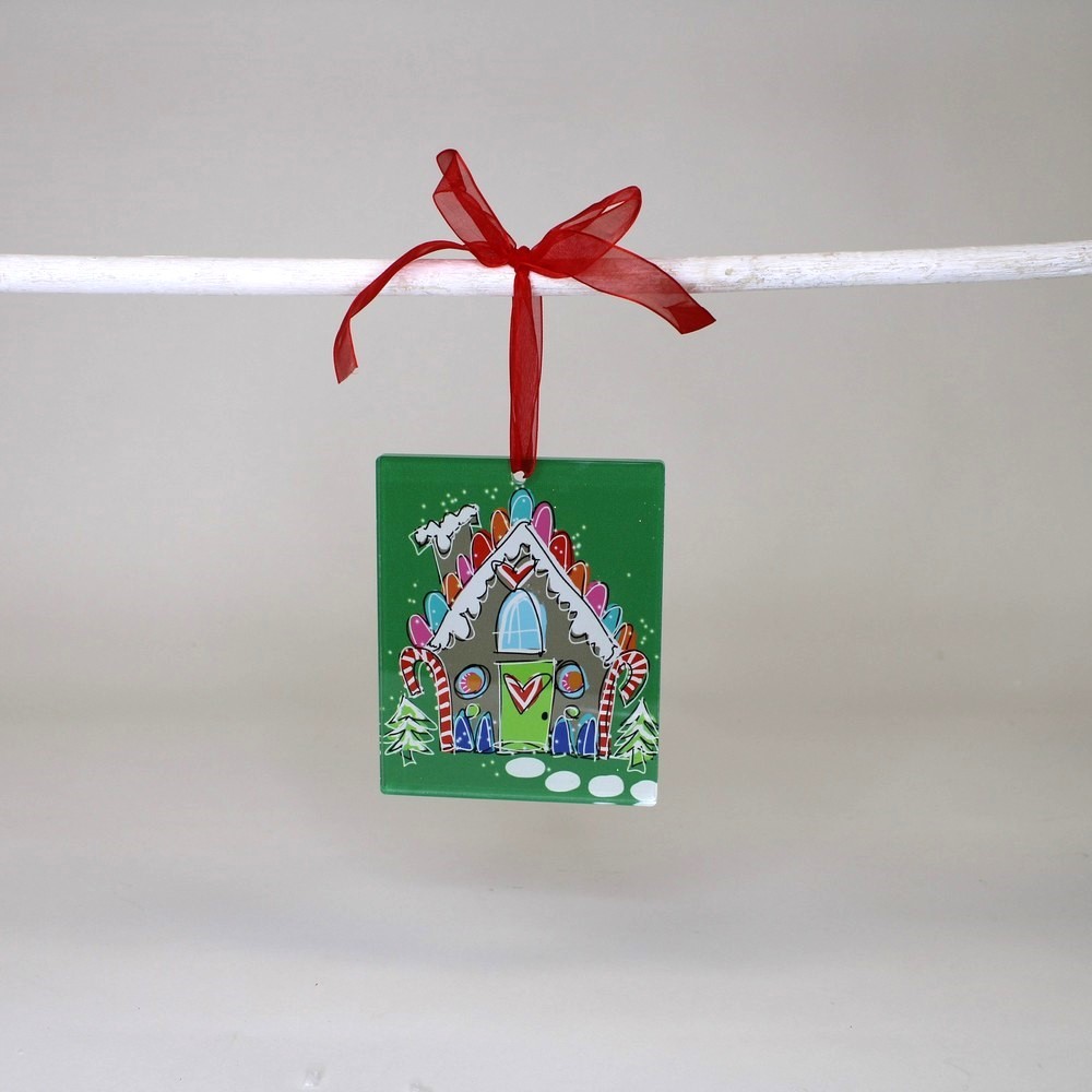 4x.3x5" Acrylic Gingerbread Ornament ©Jamie Jones JJX0505