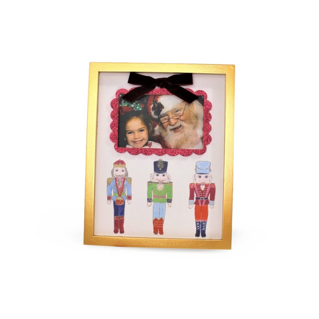 10x1x12" MDF Photo Frame, Nutcracker Trio, Holds 6x4" ©Tawnya Norton TNX4102