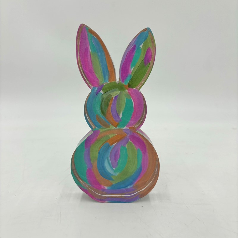 3x.8x6" Cutout Acrylic Rabbit Brights ©Haley Bush HB1021