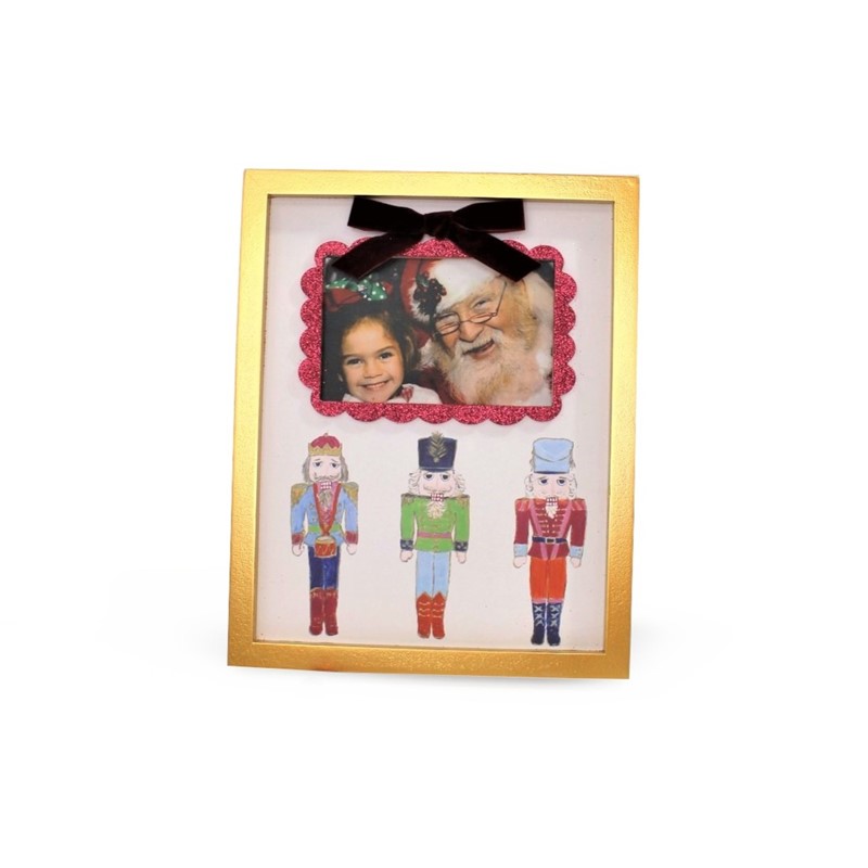 10x1x12" MDF Photo Frame, Nutcracker Trio, Holds 6x4" ©Tawnya Norton TNX4102