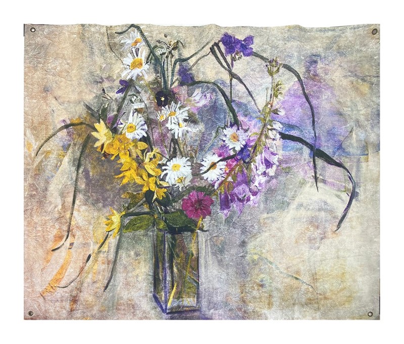 46x38" Art Paper, Wildflowers in a Vase ©Lila Bacon BA4214
