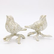 5x4x3.75" Cast Iron Birds, Gold, 2 assorted HD5216A View 2
