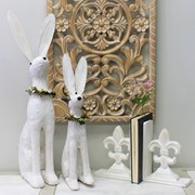 3.75x19x7.75" Corn Husk Rabbit HD5238 View 2