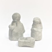Set/3 Cement Holy Family, 3"H JM40300S View 2