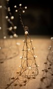 Set/5 Wire Cone Trees with Pearls  7-21" JM85940S View 2