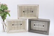 6.5x4.5x2" Your Crazy is Showing Box Sign, Wood with Acrylic HD6036 View 2