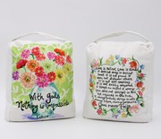 5x8" Door Stop, Love is Patient ©The Glory Bee CB2144 View 2