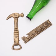 6" Cast Iron Ruler Bottle Opener HD7017 View 2