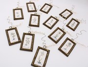 3x5" Frame with Pearls, Flower of the Month, 12 assorted ©Tawnya Norton TN2088A View 2
