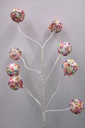 21.65" White Cake Pop Spray w/ Multicolor Sprinkles CM1114 View 2