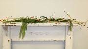 71" Metallic Berry Garland, Gold/Red/Green CM1031 View 2