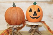 6x7" Coconut Jack-O-Lantern JM9353 View 2