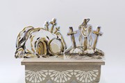Cutout Wood Table Décor, Empty Tomb/Three Crosses, 2 assorted ©Dana Shoops DS3001A View 2