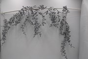 71" Silver Glitter Garland FLX6004 View 2