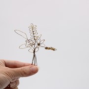3.5" Wire Flower Bouquets in 2x4" Gift Box, 5 assorted ©Tawnya Norton TN2090A View 3