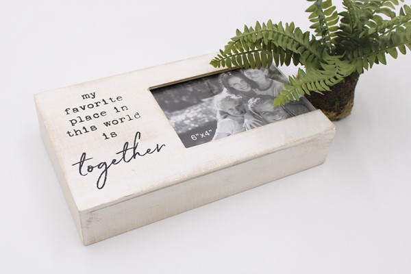 10x6x2" Photo Frame, My Fave Place, 6x4" Opening HD6038