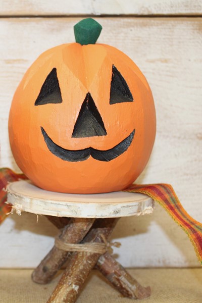 6x7" Coconut Jack-O-Lantern JM9353